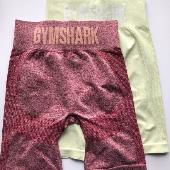 Gymshark Pants - Gymshark S Flex Seamless Cycling Shorts Set